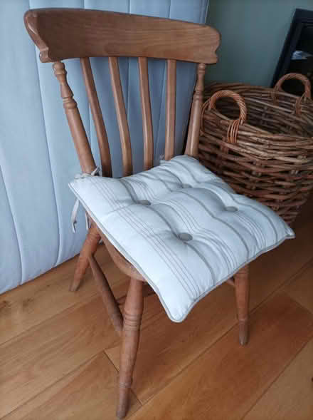 Photo of free Kitchen chair with cushion (LL164RD) #2