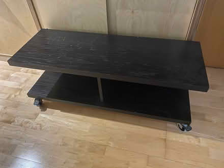 Photo of free Black TV stand/cabinet (Drayton Park N5) #1