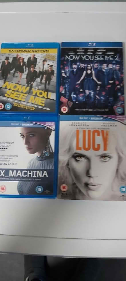 Photo of free 4 Blu-ray DVDs (Woolton L25) #1
