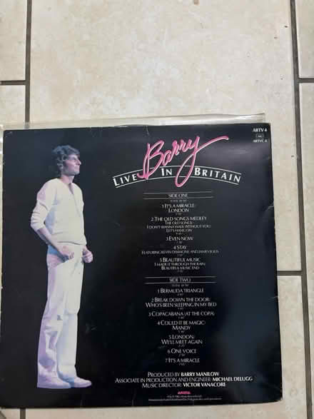 Photo of free Barry Manilow LP (Westbury Wilts BA13) #2