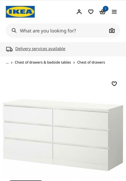 Photo of IKEA drawer unit (LS26 Leeds Rothwell) #1