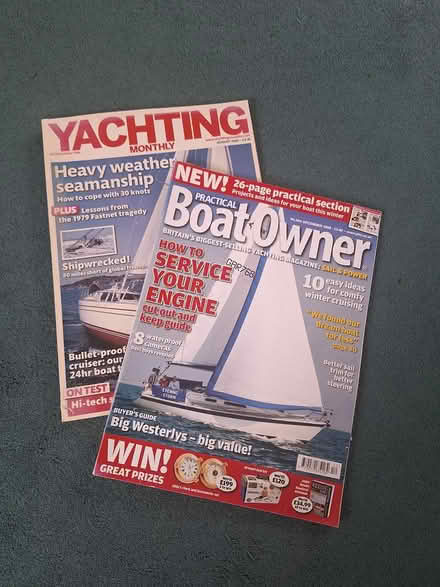 Photo of free About 50 sailing magazines (ME19 West Malling area) #1