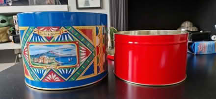 Photo of free 2 metal tins (Wandsworth Common SW12) #4