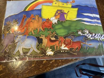 Photo of free 3 sturdy plastic placemats Noah ark (Prospect and DeAnza) #1