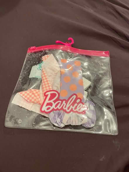 Photo of free Barbie clothes in bag (Wandsworth SW18) #1