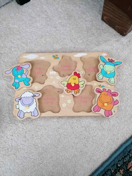 Photo of free ELC wooden animal puzzle (Langney BN23) #2