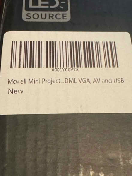 Photo of free Mcwell LED projector (SouthEast Austin) #2