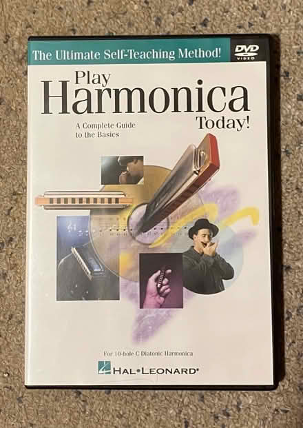Photo of free Learn to play Harmonica dvd (Brinnington SK5) #1