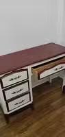 Photo of free Desk - 4 Drawers and Brass Handles (North End) #2