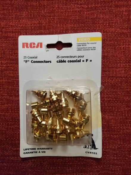 Photo of free Coaxial F Connectors (Near Experimental Farm) #1
