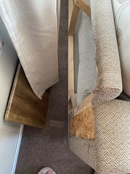 Photo of free 2xcaravan sofas (Argae hall caravan park) #2