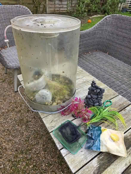 Photo of free Fish Tank & accessories (Hertford, SG14) #1