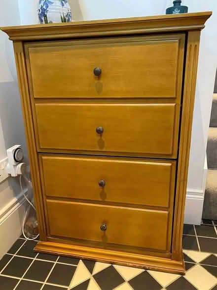 Photo of free Wooden shoe cupboard (Belfast, Lisburn Road BT9) #1