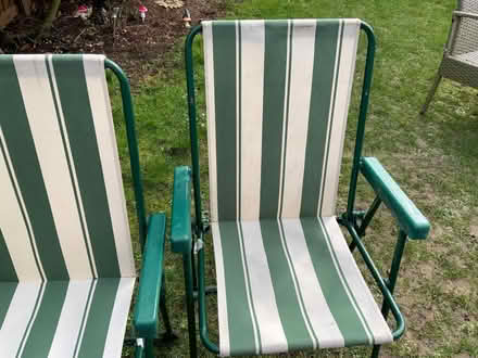 Photo of free Sun lounger and 2 folding chairs (Great Notley CM77) #2
