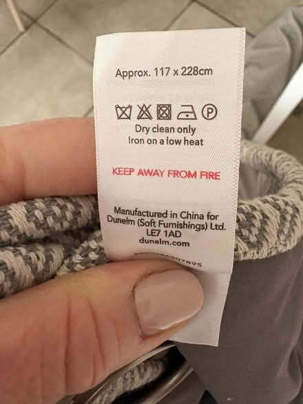 Photo of free Pair Dunelm eyelet curtains (CM1 Broomfield) #3