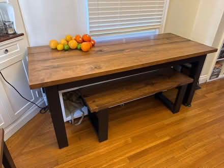 Photo of free Wood table (Lakeshore and Wayne) #3