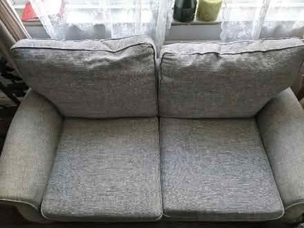 Photo of free 2 seater grey sofa (Wood Farm OX3) #4