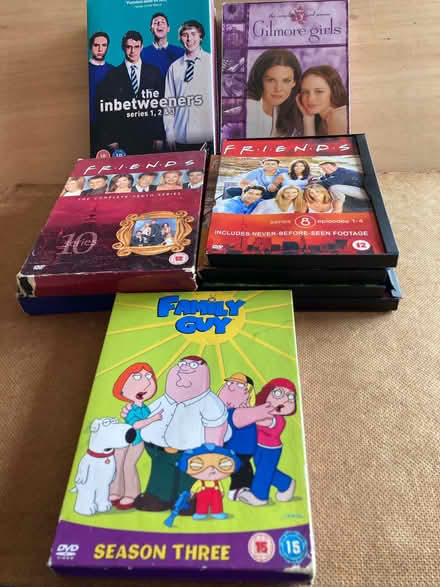 Photo of free Boxed Sets DVDs: FRIENDS/FAMILY GUY etc. (St James, South Elmham IP19) #1