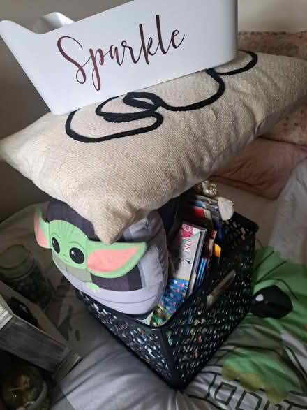 Photo of free Kids books ..yoda toy and pillow (Langley mill Nottinghamshire) #1