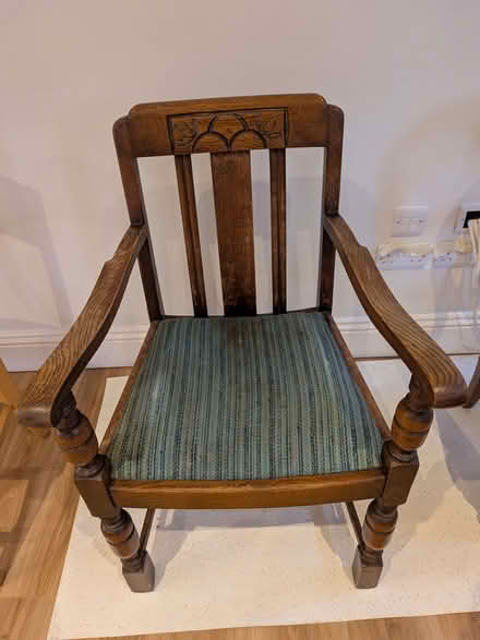 Photo of free Sturdy carvery chair (Southbourne BH6) #1