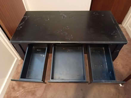 Photo of free Black wooden console desk (Shirley CR0) #3