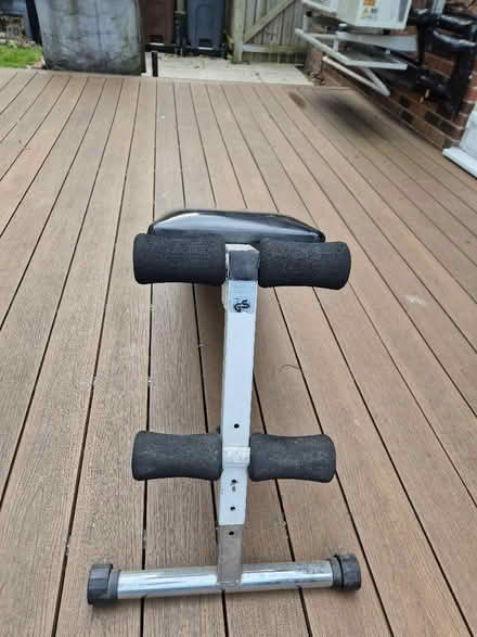 Photo of free Kettler decline abdominal workout bench. (Woodseats S8) #3