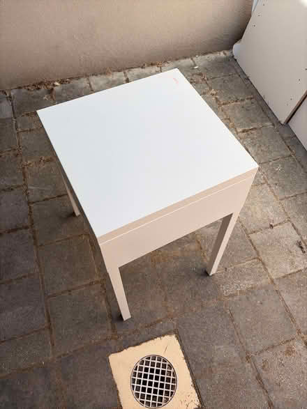 Photo of free White ikea bedside drawer (Highgate) #2
