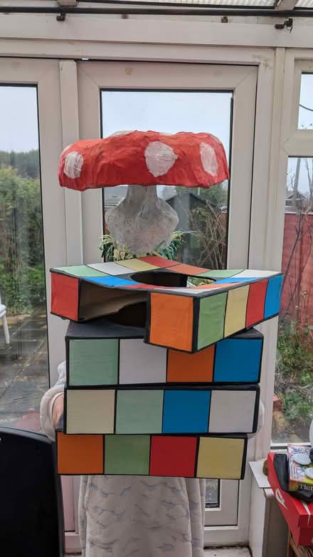 Photo of free Mushroom headpiece for children (7-9 y.o.) (Priestwood RG42) #2