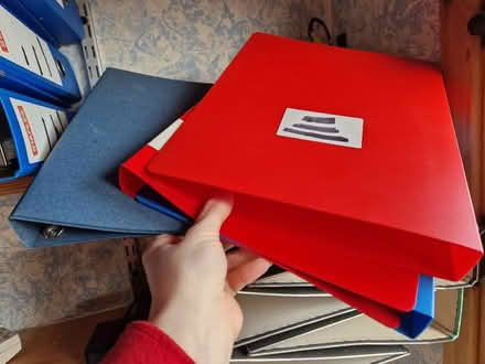 Photo of free A4 folders (Gunton NR32) #1