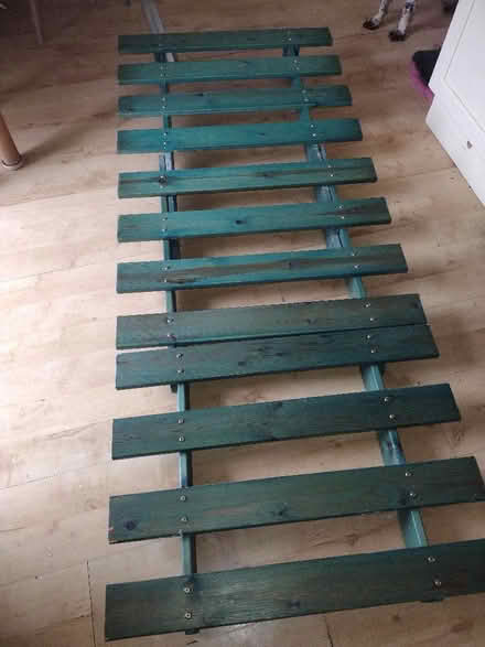 Photo of free Single futon base that becomes a chair (Shoscombe Vale) #2