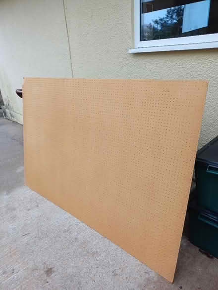 Photo of free Thin bit of hard board has little holes in it (Marldon TQ3) #1