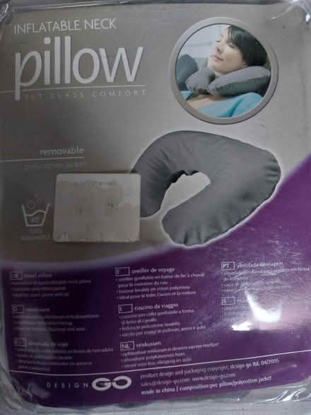 Photo of free 4 inflatable travel pillows (Wrose BD2) #1
