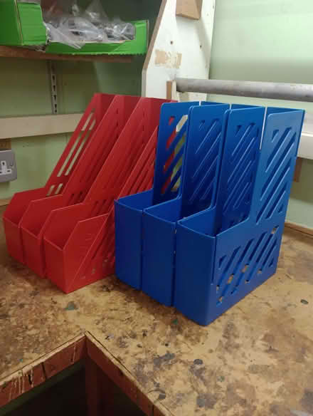 Photo of free Six plastic file organisers (Gunton NR32) #1