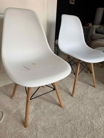 Photo of free 2 dining table chairs (Leeds LS10) #2