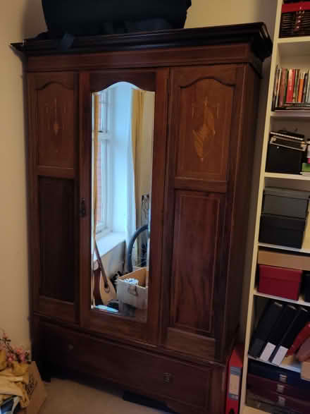 Photo of free Traditional wooden wardrobe (St James, Exeter) #3