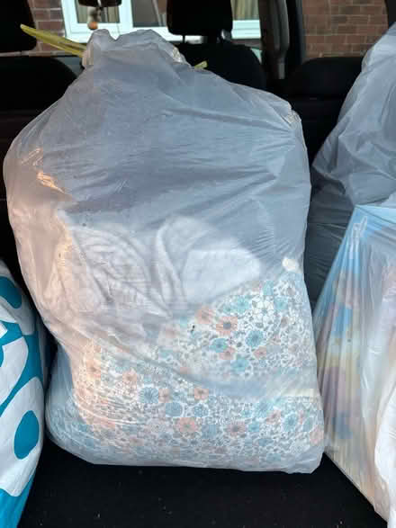 Photo of free 2 dressing gowns 2 winter coats and 2 cushions (Garforth LS25) #1