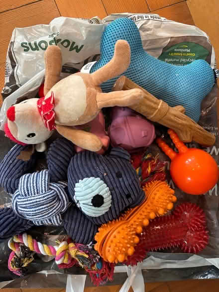 Photo of free Assorted Dog toys (Upton) #1