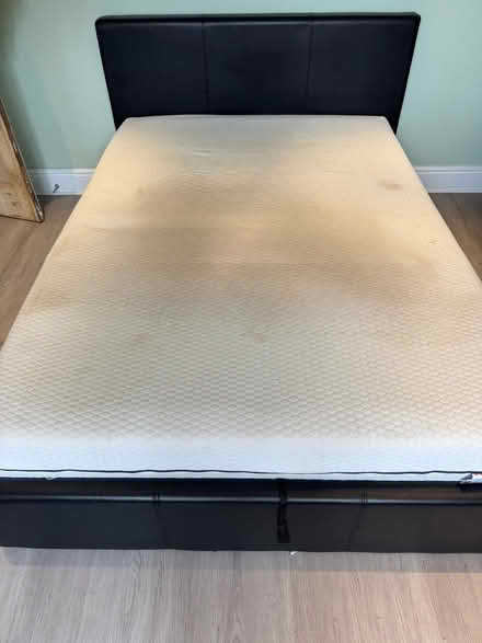 Photo of free Double ottoman bed and mattress (SE9) #1