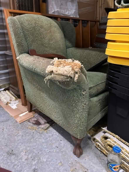 Photo of free Reupholster This Antique Chair (Northeast Minneapolis) #4