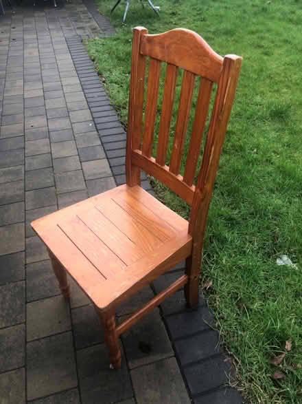 Photo of free Pine chairs (Spital, Wirral) #1