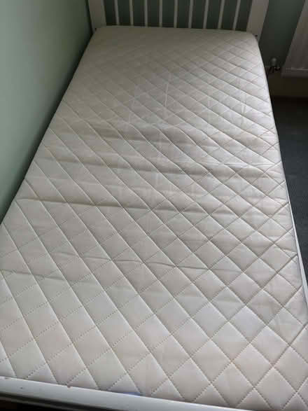 Photo of free Mattress for Toddler Bed + waterproof protector & 2 sheets (Leytonstone E11) #3