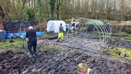Photo of Gravel trays for footpath (Burnley BB12) #1