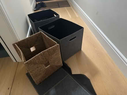 Photo of free Ikea storage boxes (W12) #1