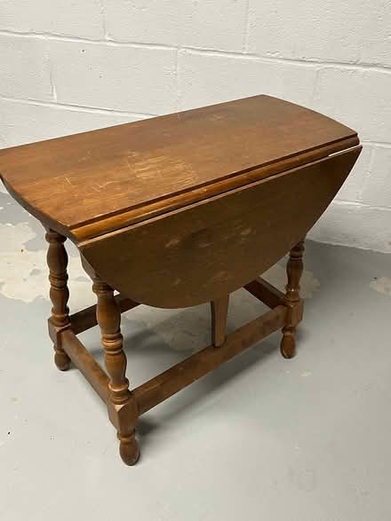 Photo of free Table - Small Drop Leaf (Tewksbury Township) #2