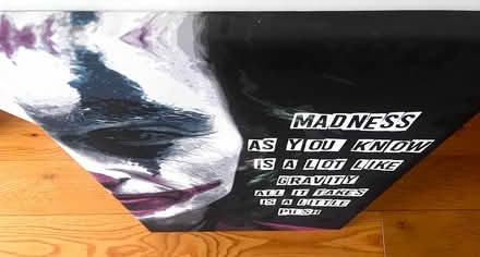 Photo of free the joker movie canvas (brentford TW8) #4