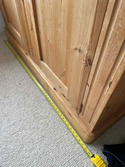 Photo of free Pine double wardrobe (St Stephens AL3) #2
