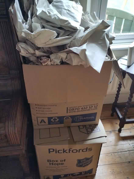 Photo of free Cardboard boxes of packaging paper (Ne47 6hg) #2