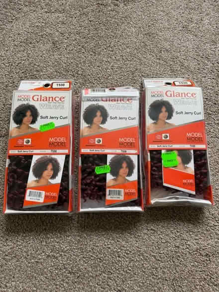 Photo of free 3 packs of Jerry curl hair (Elm Park RM12) #1