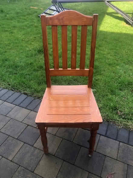 Photo of free Pine chairs (Spital, Wirral) #3