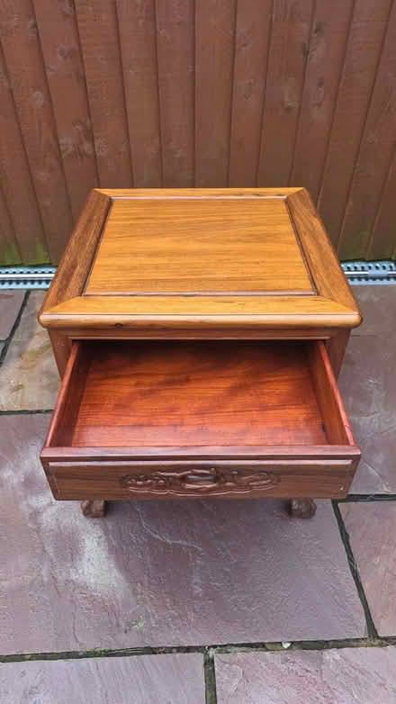 Photo of free solid wood oriental side table (Arnold NG5) #1